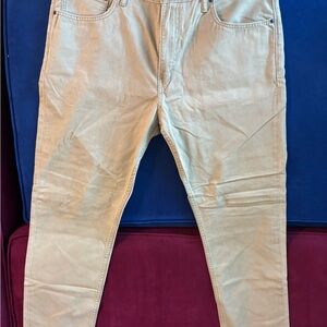 Levi’s 502 Taper Fit Jeans 38x32 Khaki Stretch Denim | Levi’s Flex